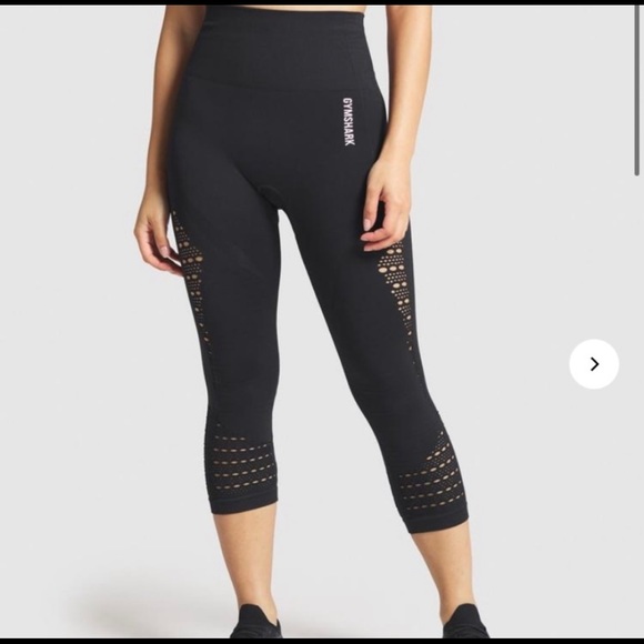 LIKE NEW Black gymshark leggings size XS - Picture 5 of 5
